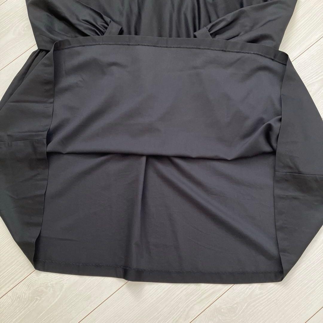 コンジェペイエ アデュートリテス 丸襟 Aライン フレア ロング ワンピース