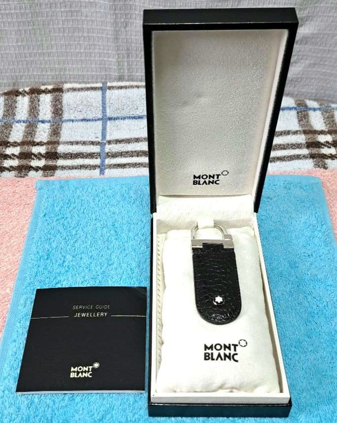 MONT BLANC/モンブラン キーホルダー 牛革 107686　キーリング