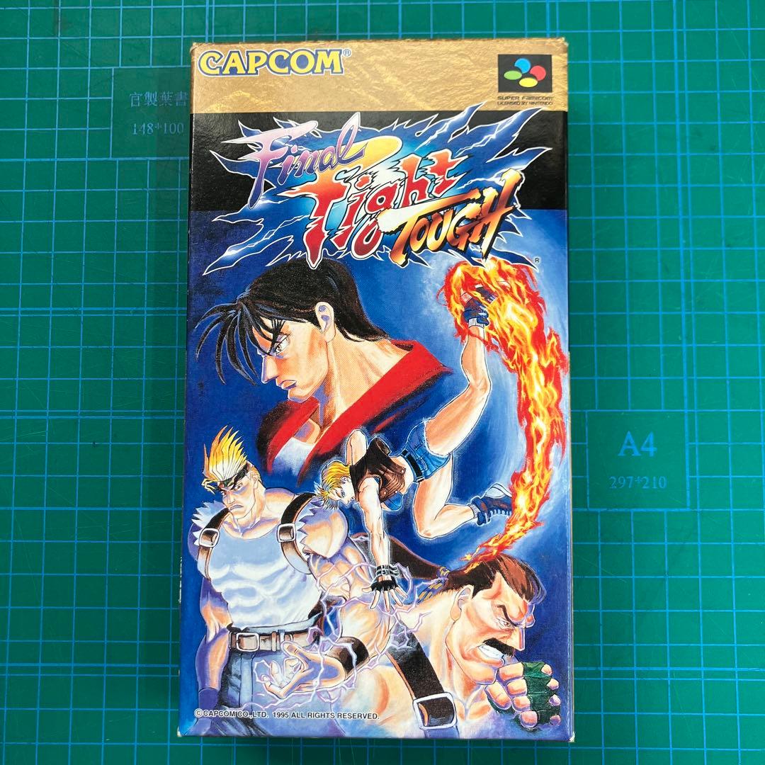 【空箱のみ】 ファイナルファイト タフ スーファミ
