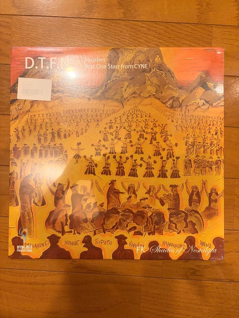 【新品未開封】nujabes レコード　D.T.F.N