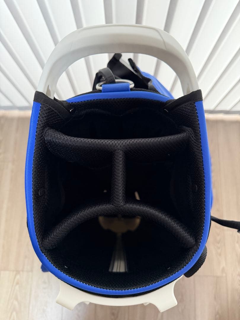 新品未使用　パトリック　キャディバッグ　PATRICK GOLF ブルー