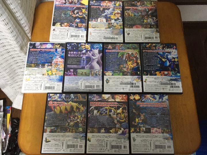 劇場版　ポケットモンスター ミュウツーの逆襲 等　10本セット