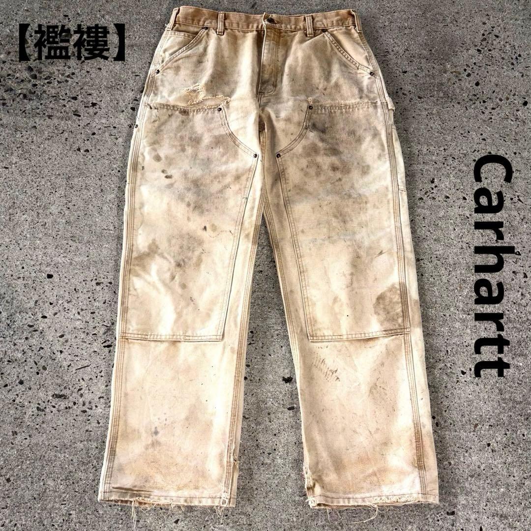 Carhartt ダブルニー　メキシコ製　ペインターパンツ grunge 襤褸