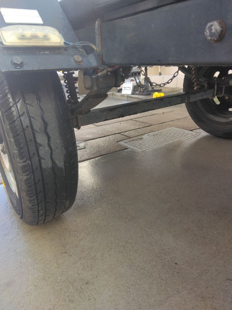 軽トレーラー　バイクトレーラー　令和8年4月まで車検あり