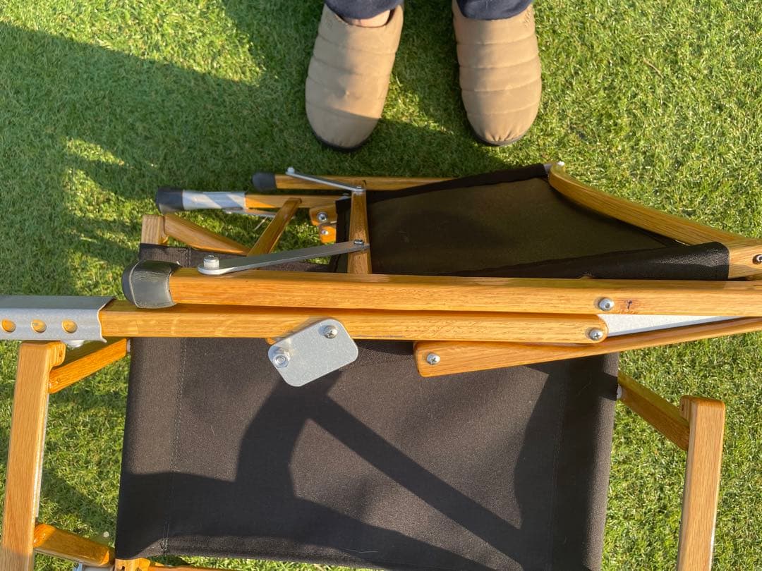 カーミットチェア　オーク　美品　NOVITA サイドテーブル付き