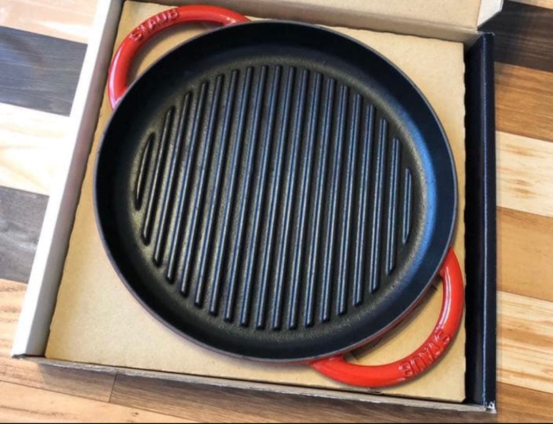 staub ストウブ　ピュアグリル　チェリー　26㎝