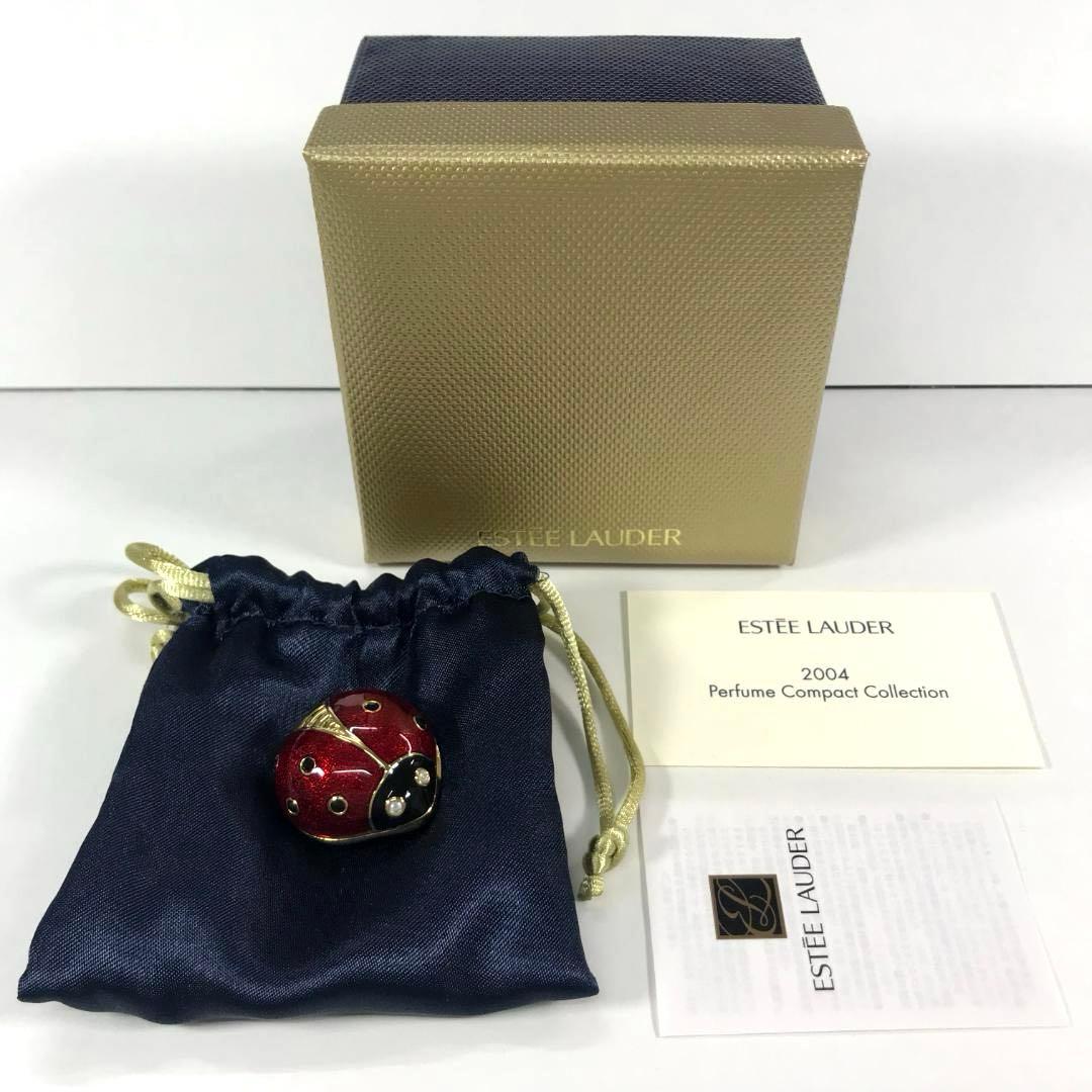 希少 ESTEE LAUDER エスティローダー てんとう虫 練り香水 天道虫