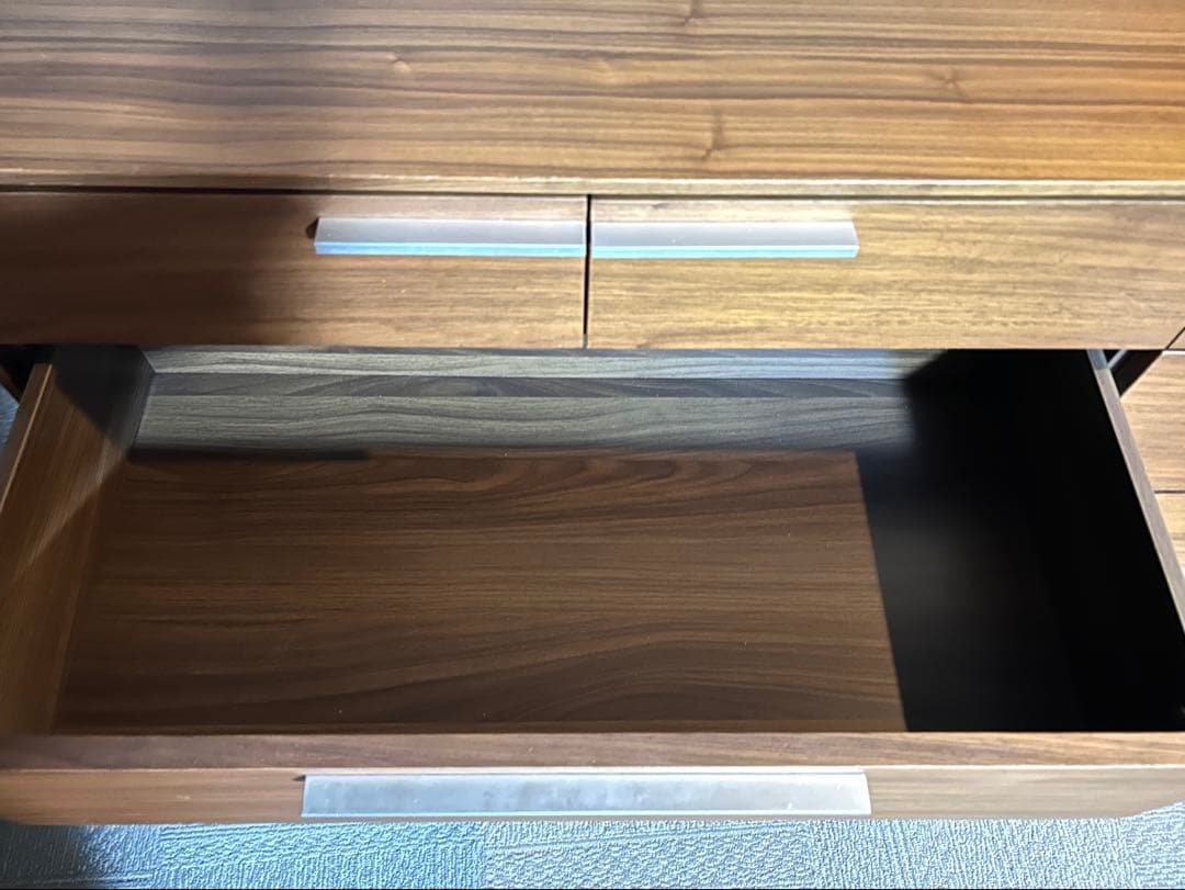 【あおい花】【送料込】モーダエンカーサ 4段チェスト ウォールナット