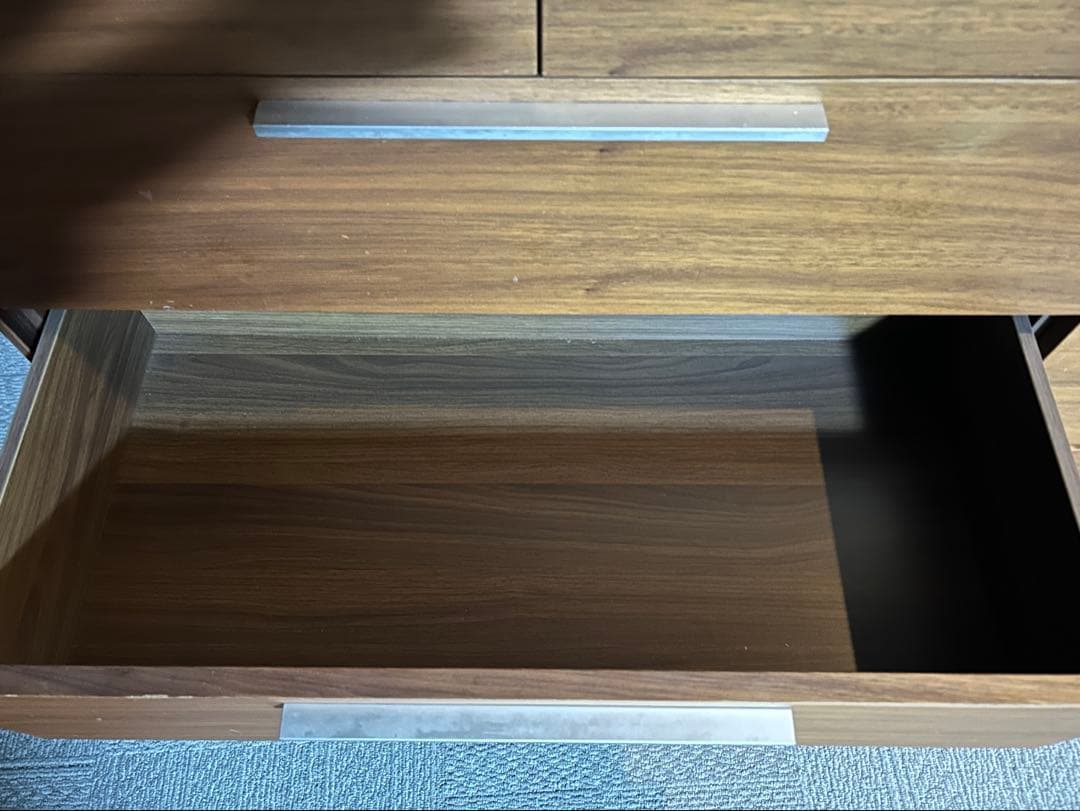 【あおい花】【送料込】モーダエンカーサ 4段チェスト ウォールナット