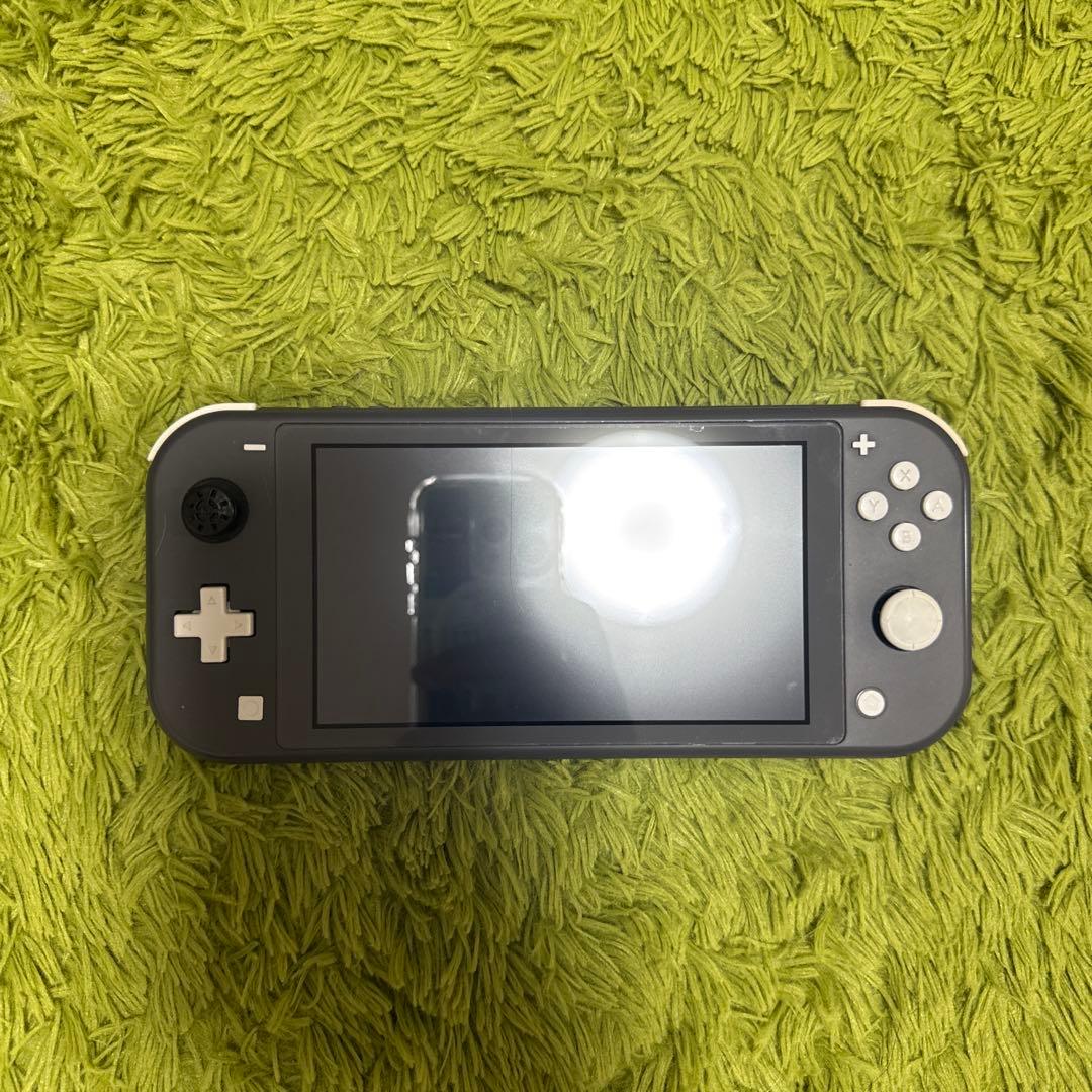 Nintendo Switch Lite グレー ゲームカード付き