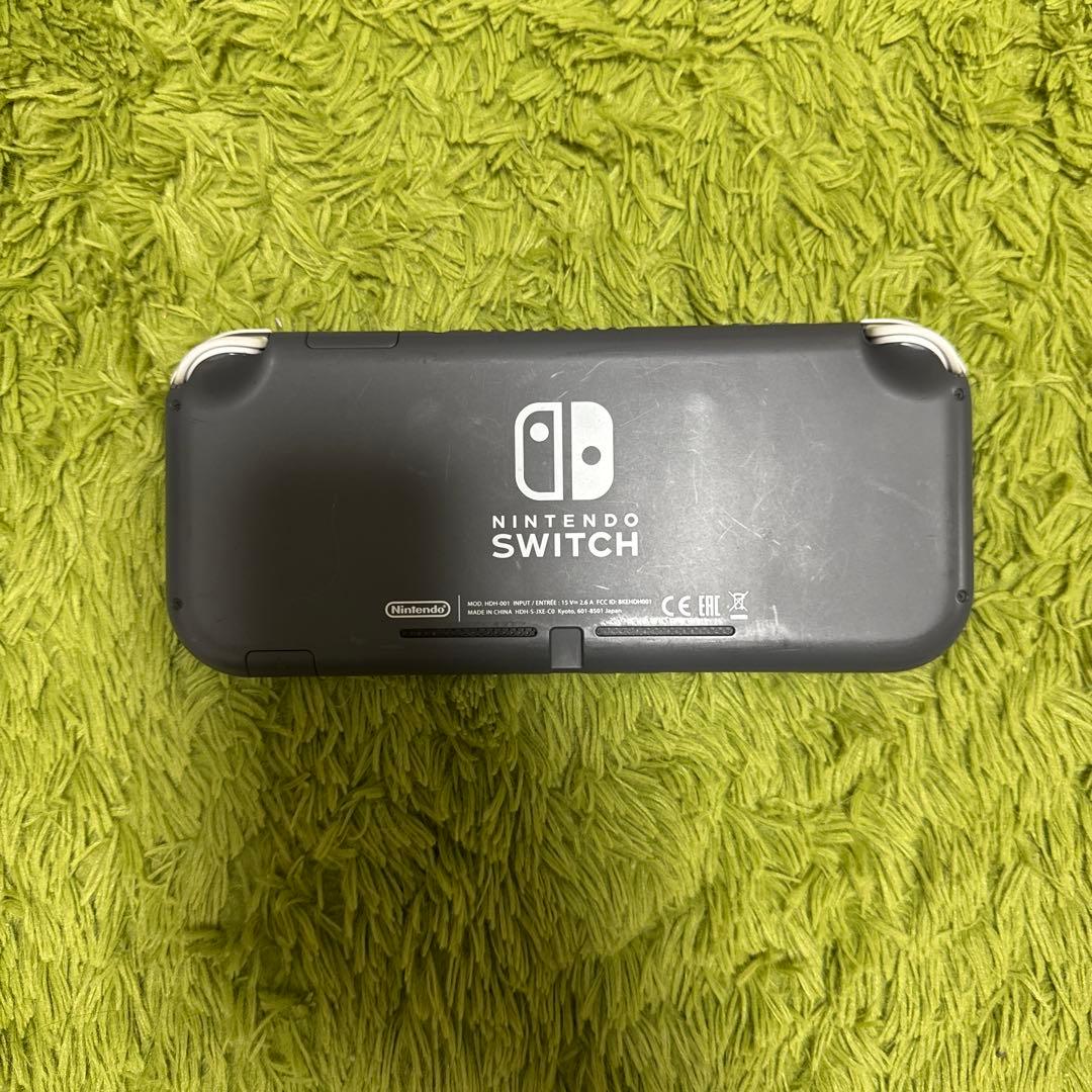 Nintendo Switch Lite グレー ゲームカード付き