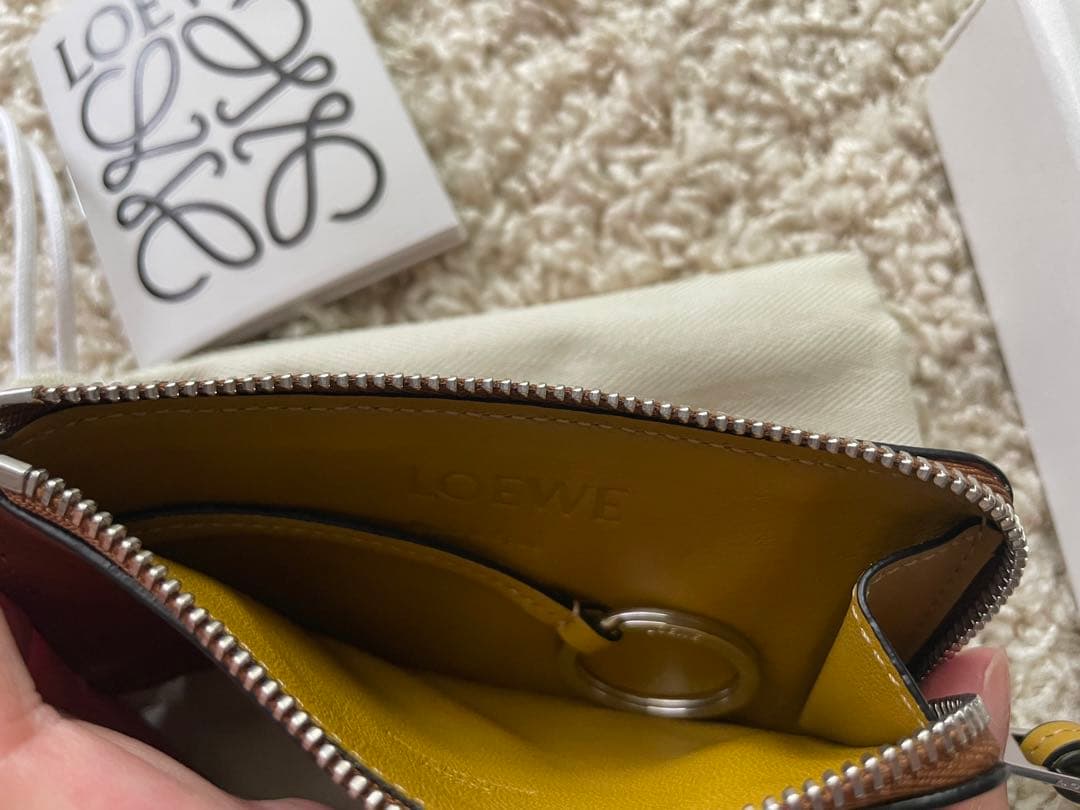 【新品未使用】LOEWE ロエベ アナグラム ＆カードホルダー