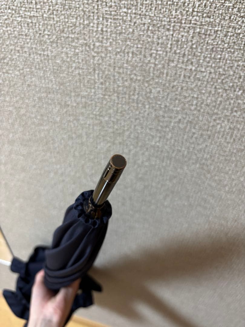 サンバリア100 Mサイズ　フリル　ネイビー