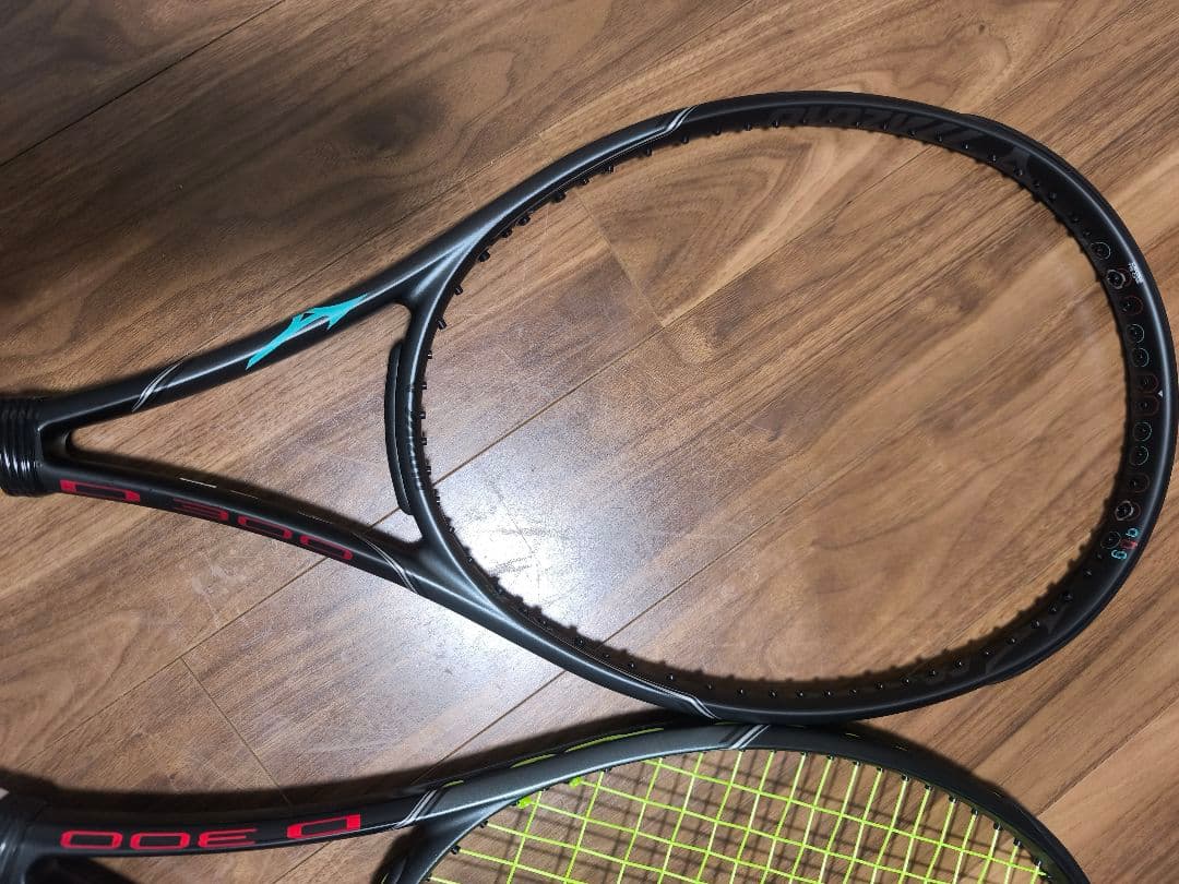 ミズノ　D300 G3 2本　テニスラケットセット