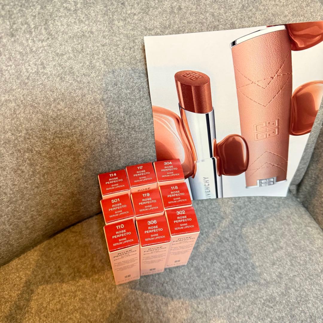 ジバンシイ ROSE PERFECTO SHINE 全9色セット