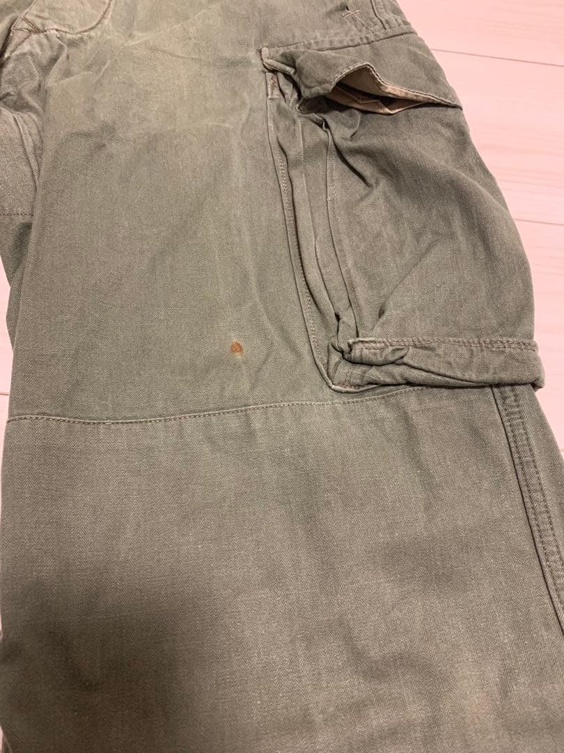 最終値下げ　1960s M47 カーゴパンツ　後期モデル　size21