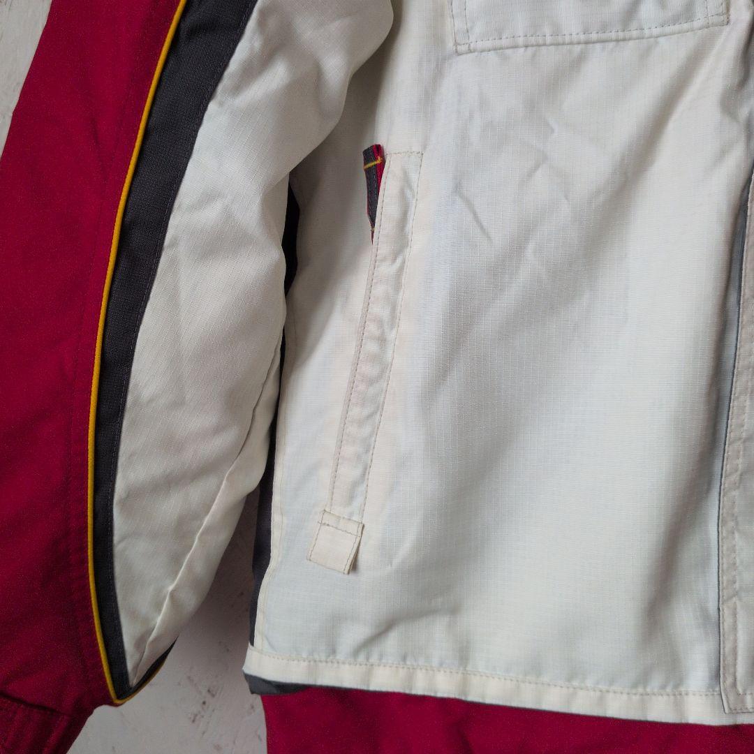 【美品】L9 PHENIX スキーウェア 上下セット MEN'S L 赤/白