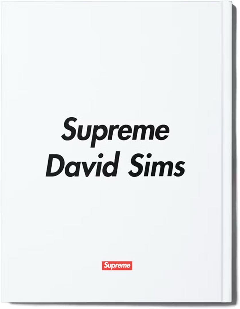 アート・デザイン・音楽 David Sims for Supreme book 2015FW