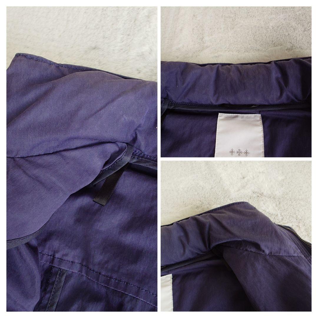 タトラス TATRAS 2way ブルゾン インナーダウン パープル Mサイズ