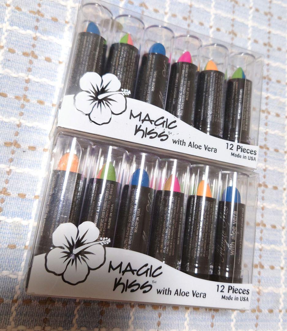 新品未使用未開封　マジックキス リップ ハワイ限定 6色 12本セット×2箱