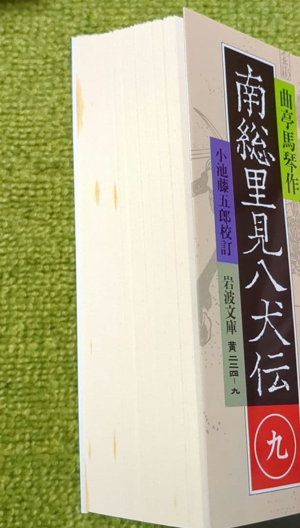 南総里見八犬伝 曲亭馬琴 岩波文庫 全10巻セット 箱入