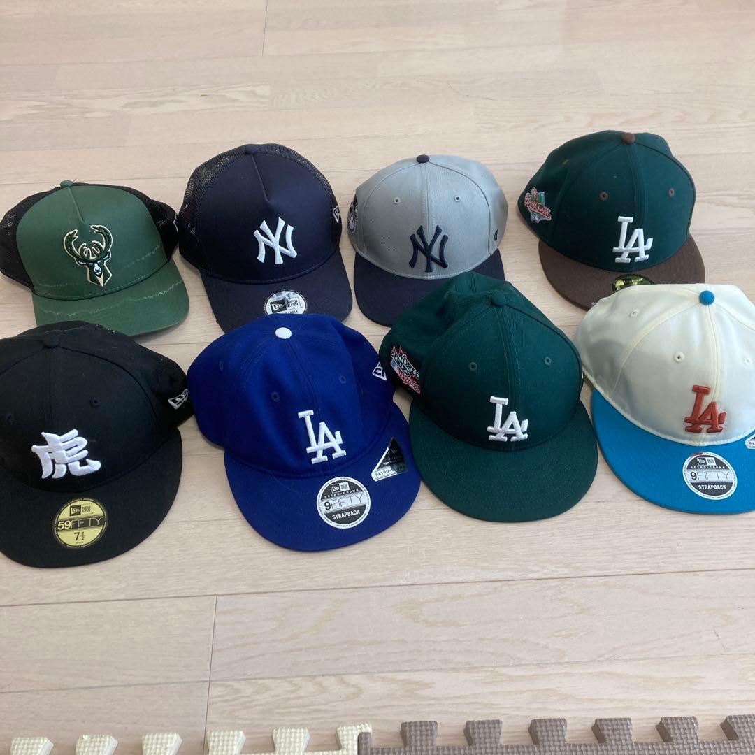 New Era ニューエラ　キャップ　他ベースボールキャップ 8つセット