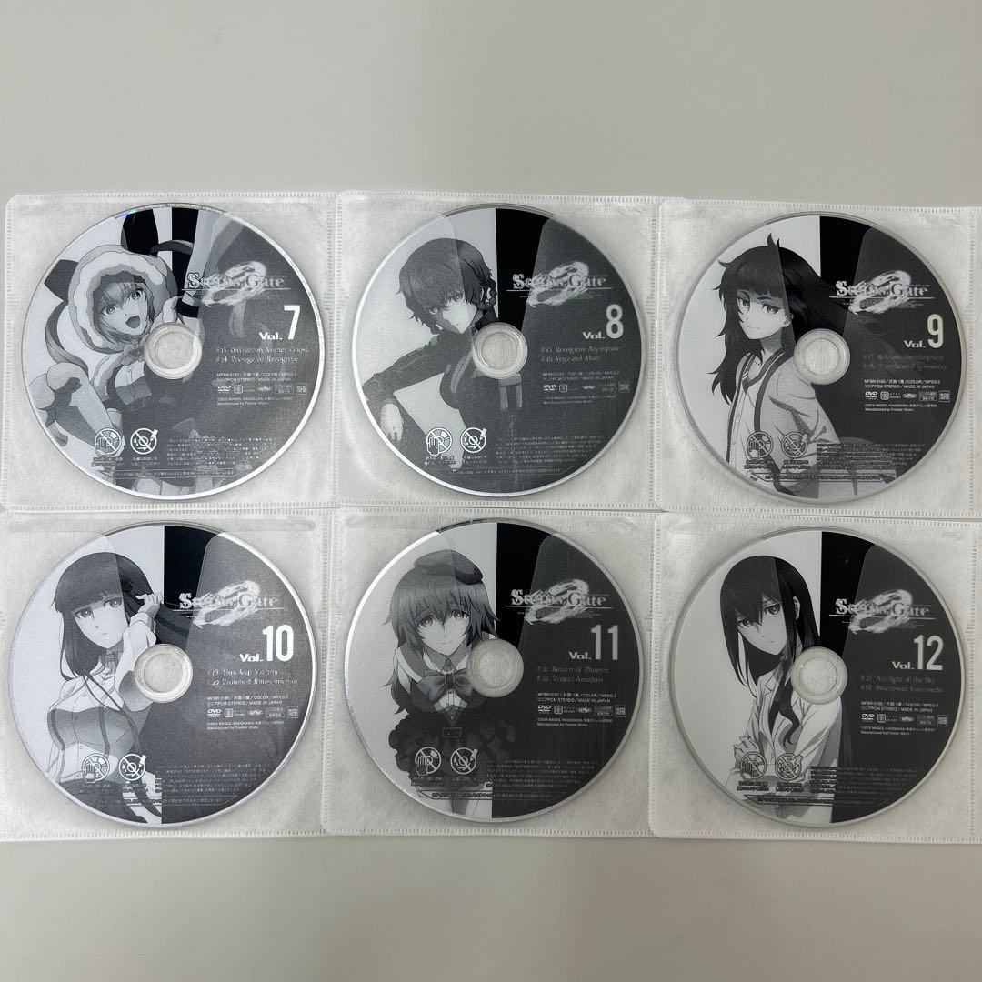 シュタインズゲート　シュタインズゲートゼロ　DVD 全巻セット　レンタル落ち