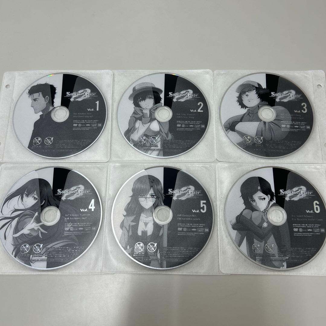 シュタインズゲート　シュタインズゲートゼロ　DVD 全巻セット　レンタル落ち