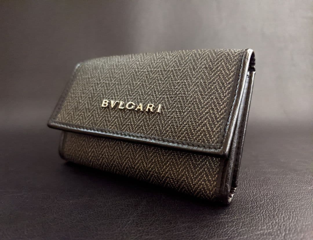 【超極上】ブルガリ キーケース カードケース