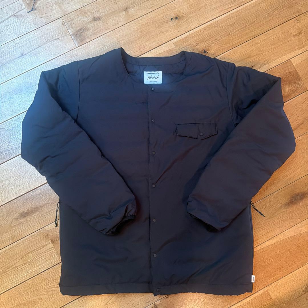 ナンガ オッシュマンズ 別注 インナーダウン ノーカラーダウン NANGA L