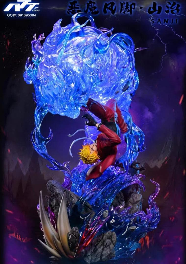 ワンピース ATT サンジ ガレージキット ガレキ スタチュー フィギュア