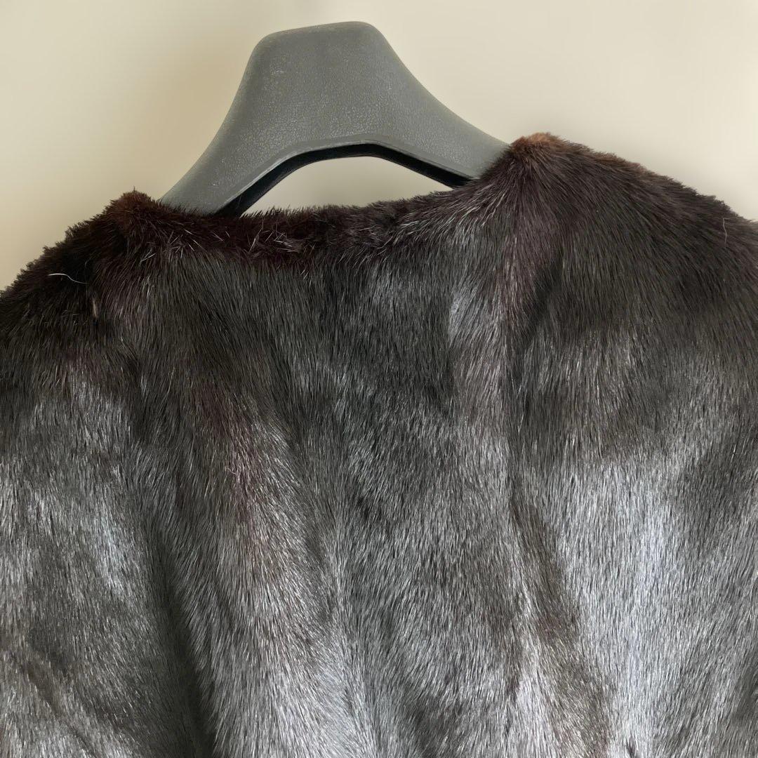 ミンク　ショートベスト