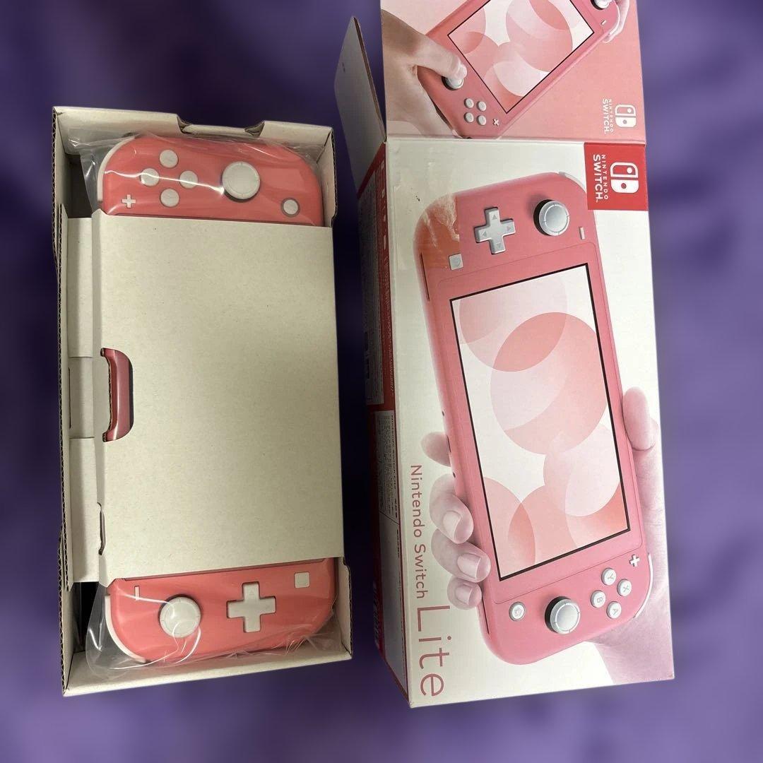 新品Nintendo Switch Lite ピンク 本体のみ 箱付き