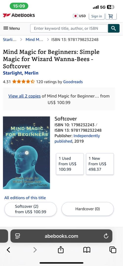 希少　Mind Magic for Beginners