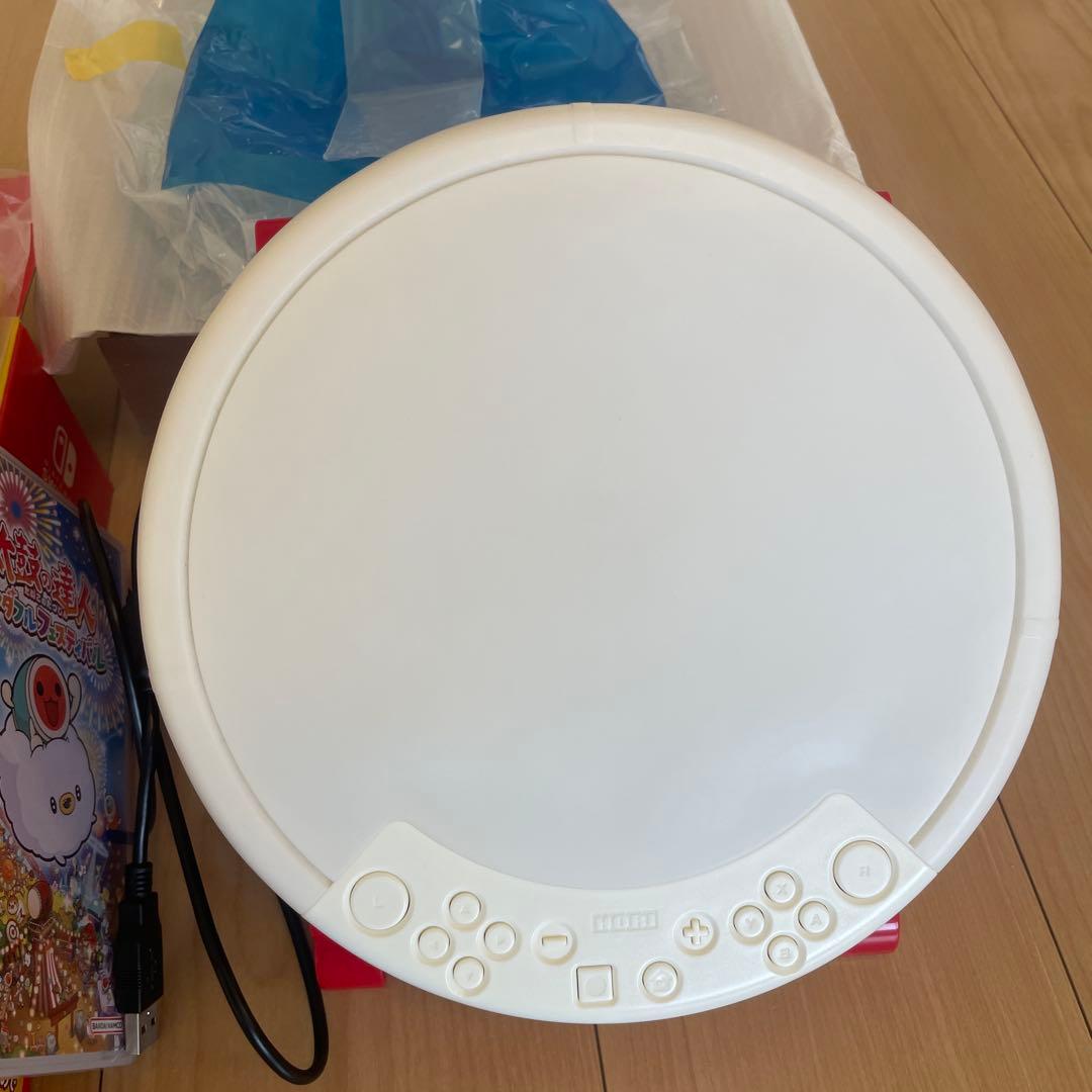 スイッチ　太鼓の達人　専用コントローラーとソフト　セット