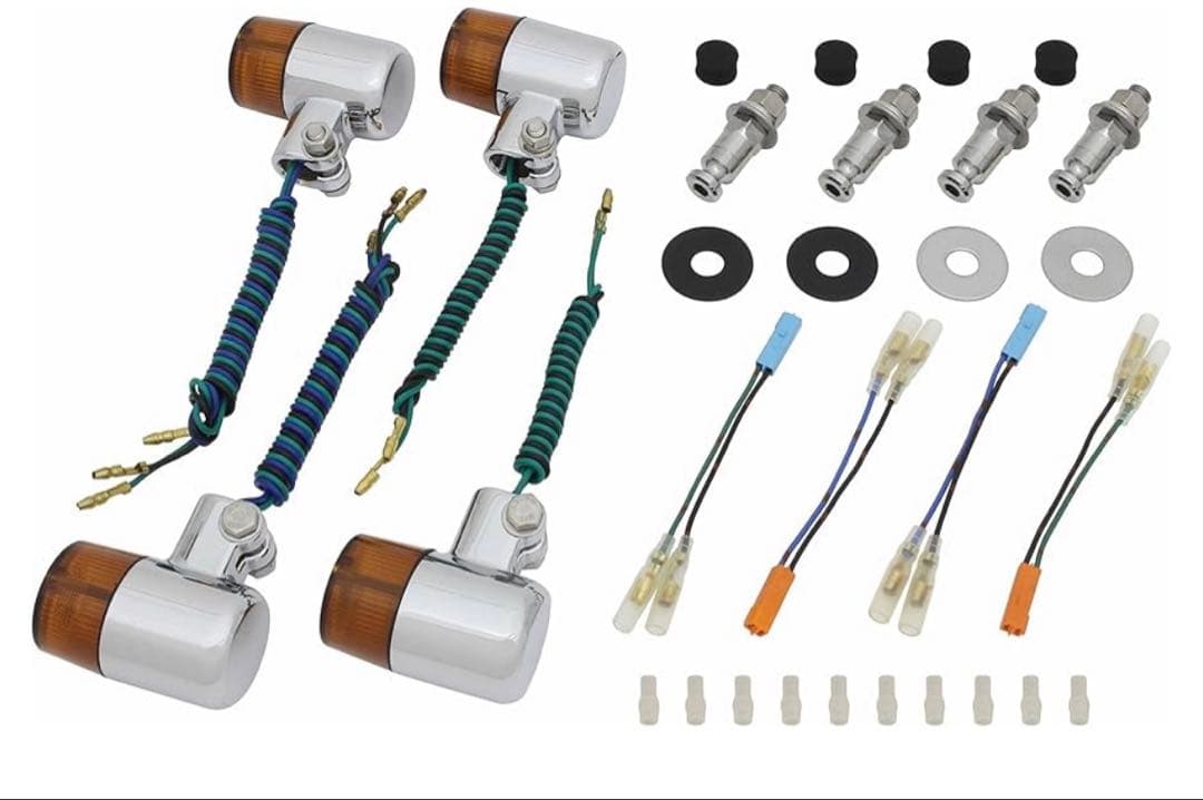 ポッシュフェイス　バイク用品 71タイプウインカー 車種専用セットCB400SF