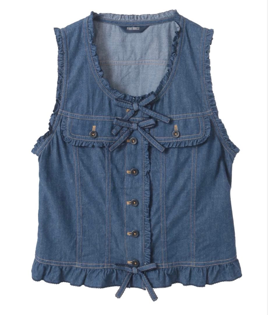 ピンクハウスデニムベスト