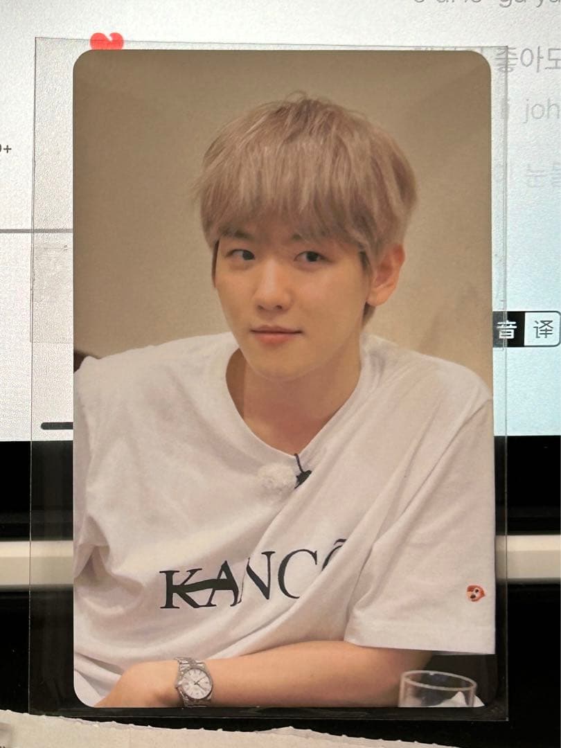 EXO ベッキョン　あみだで世界旅行mu-moトレカ