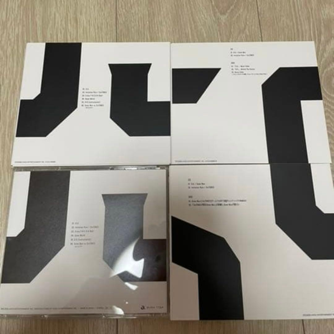 Man D.D.初回盤　with SixTONES盤　通常盤