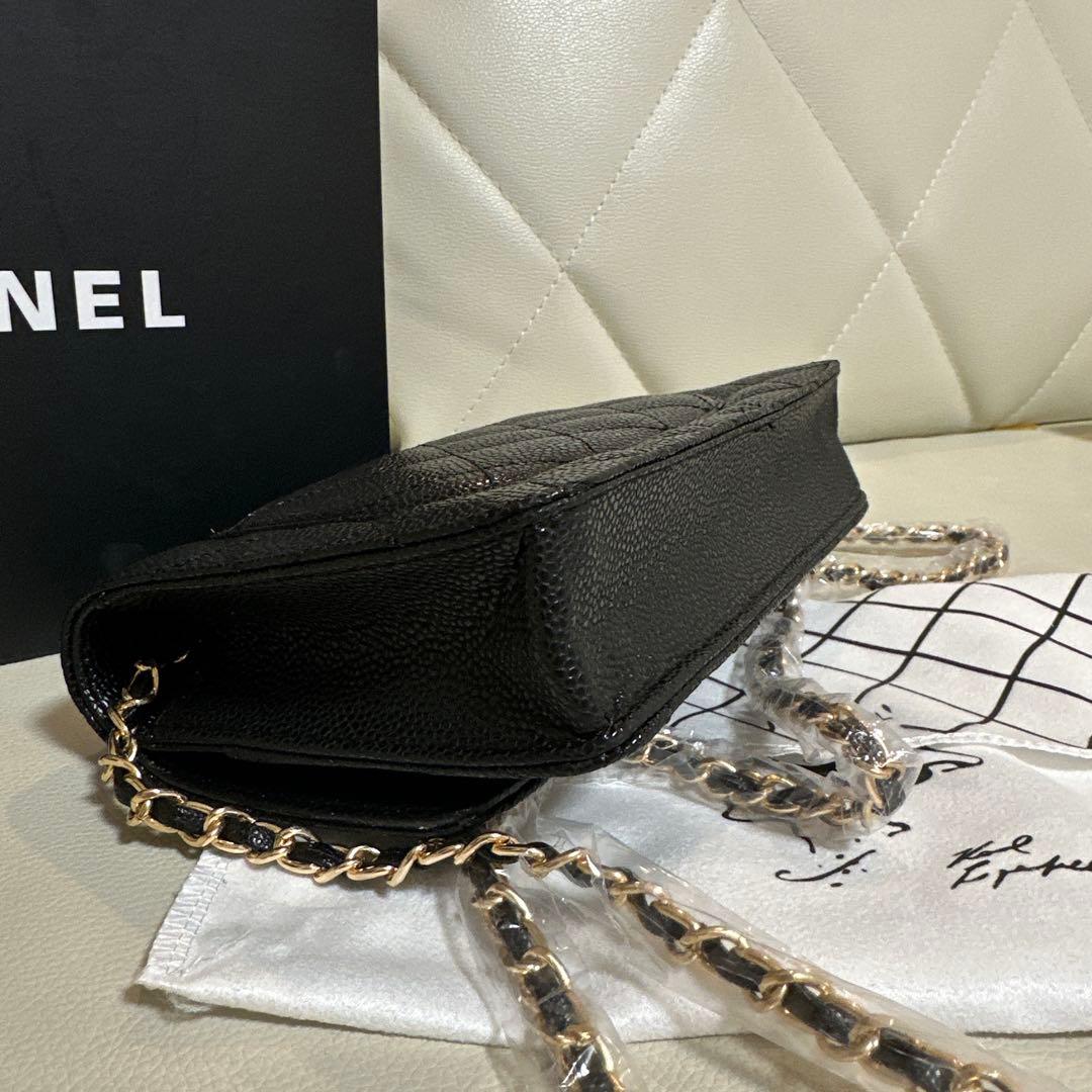 CHANEL ブラック　ショルダーバッグ　新品未使用　ノベルティ　24時間以内配