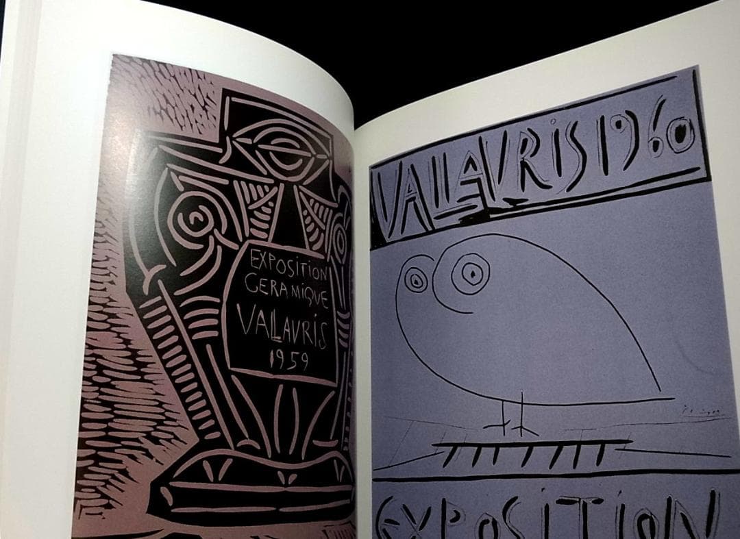 洋書 Picasso a Vallauris Linogravur