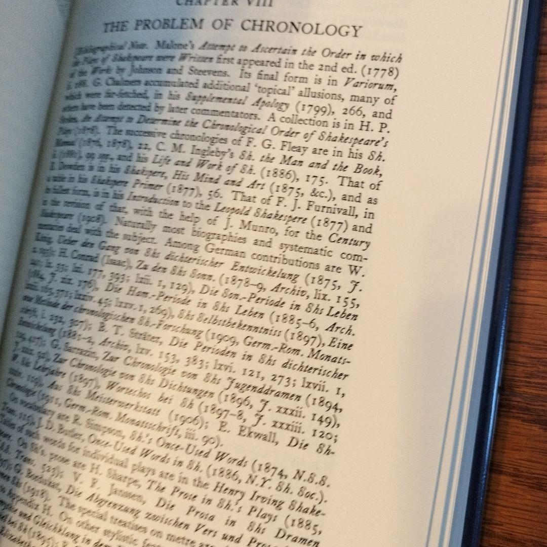 洋書 William Shakespeare E. K. Chambers 1 & 2