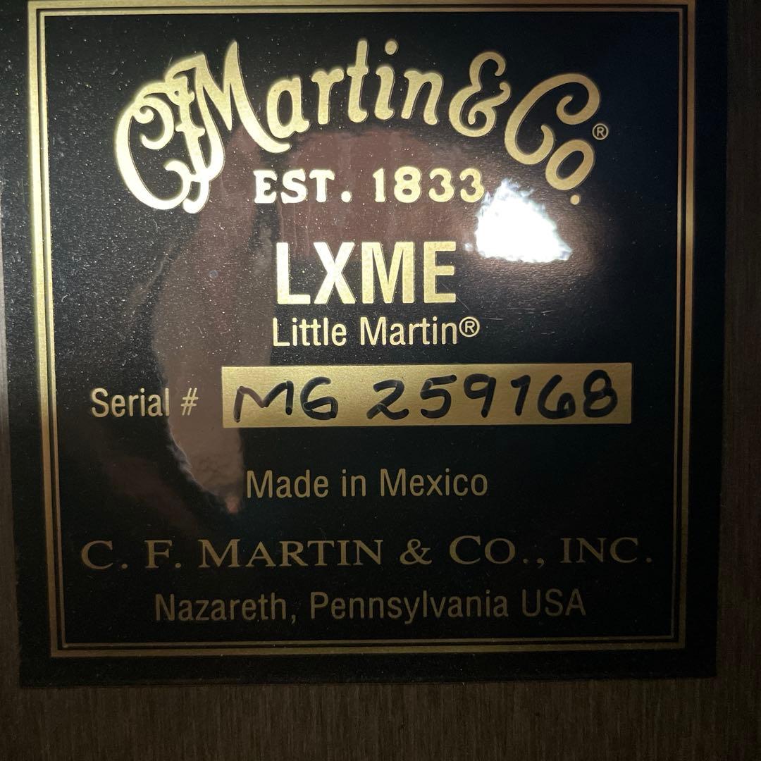 【キャリぽ】Martin LXME エレアコ　希少　リトルマーチン