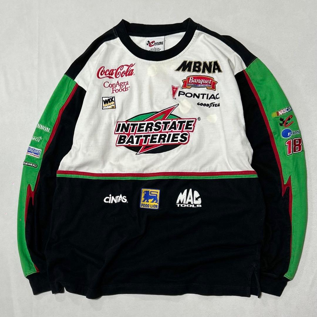90s Chase Authentic スウェット コカコーラ NASCAR