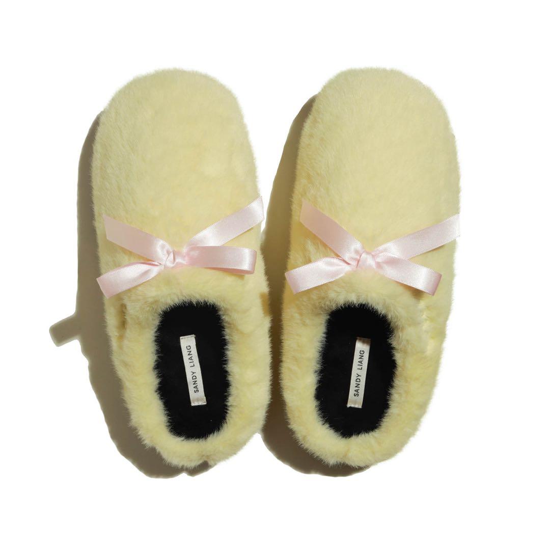 靴 SUBU Sandy Liang Duckling Yellow 24 25.5