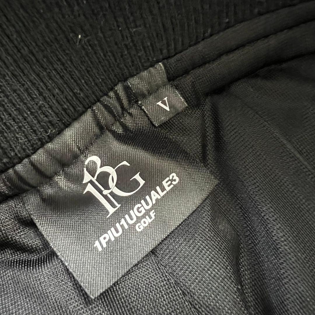 1piu1uguale3 GOLF 中綿入り　ダウンパンツ　メンズ　ロゴ　ゴルフ