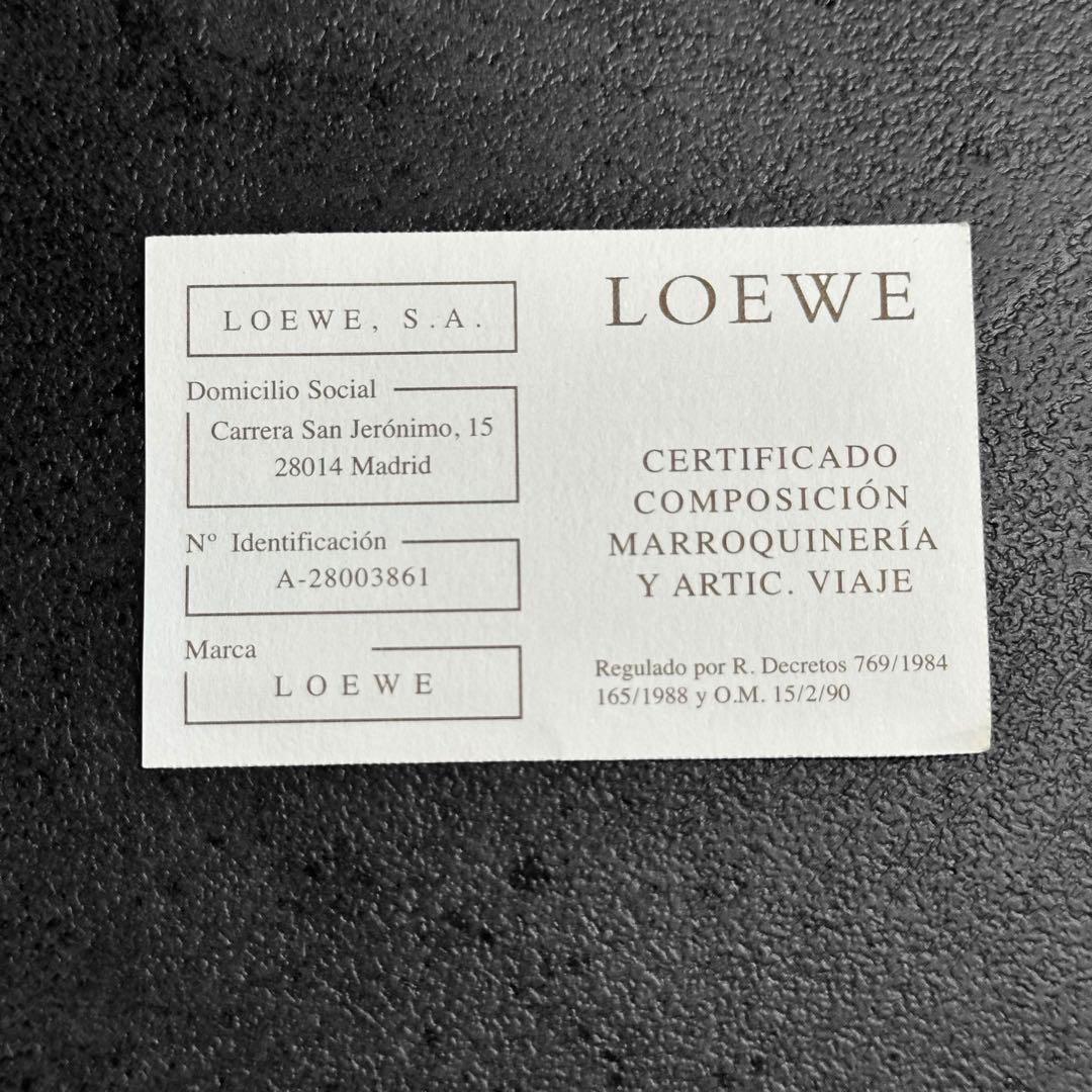 希少✨LOEWE 南京錠型　アナグラム　チャーム　キーリング　キーホルダー