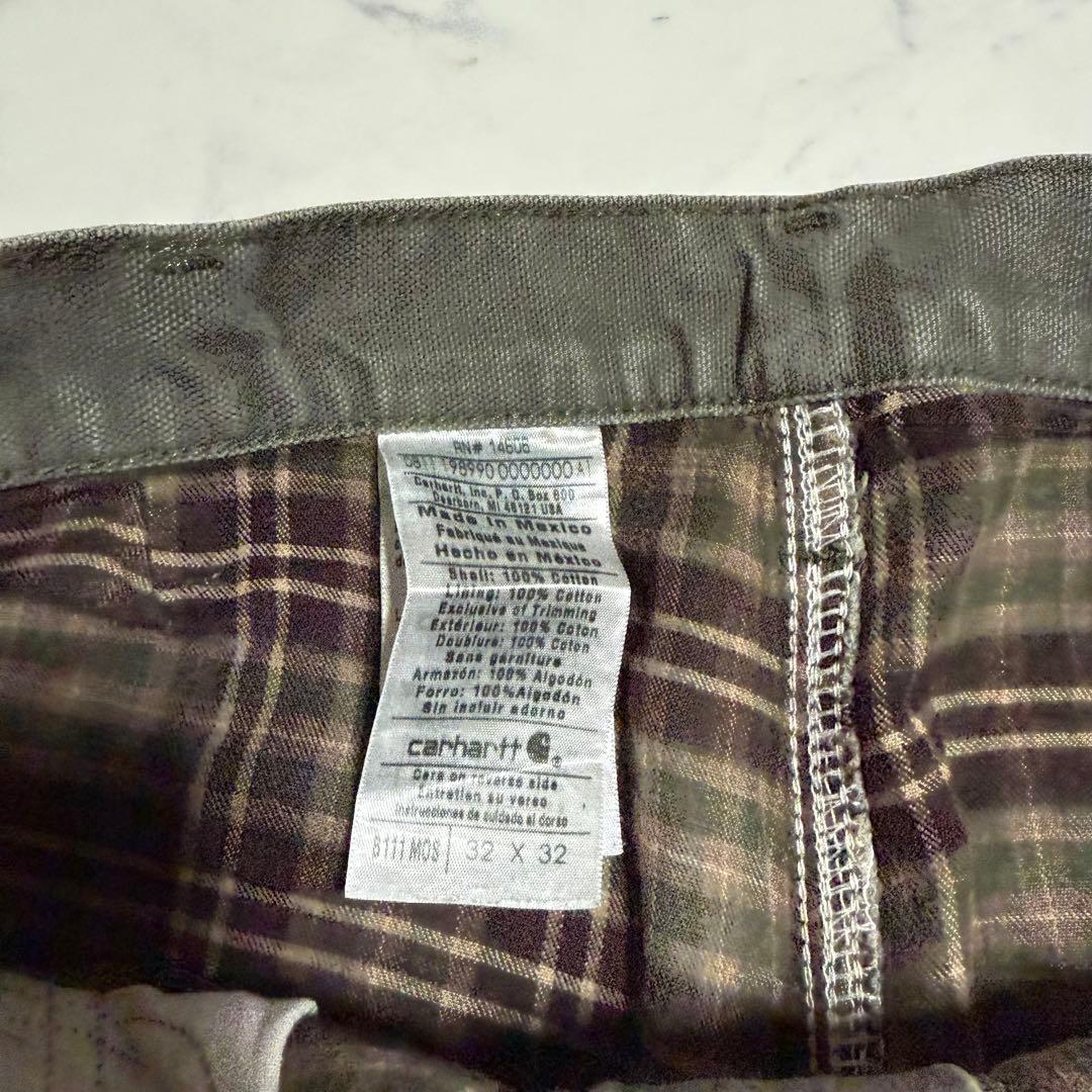 CARHARTT カーハート ペインターパンツ ダック生地 モスグリーン W32
