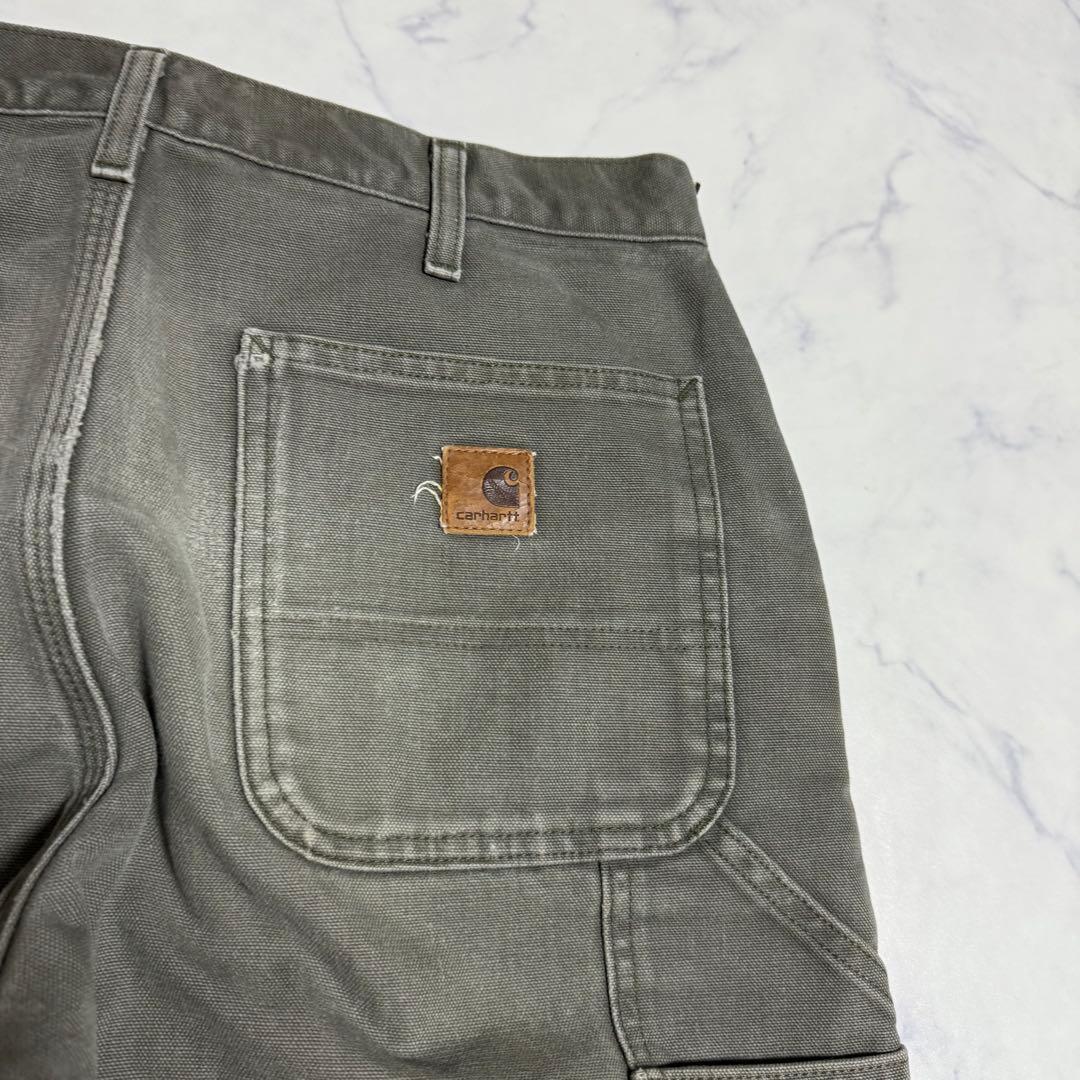 CARHARTT カーハート ペインターパンツ ダック生地 モスグリーン W32