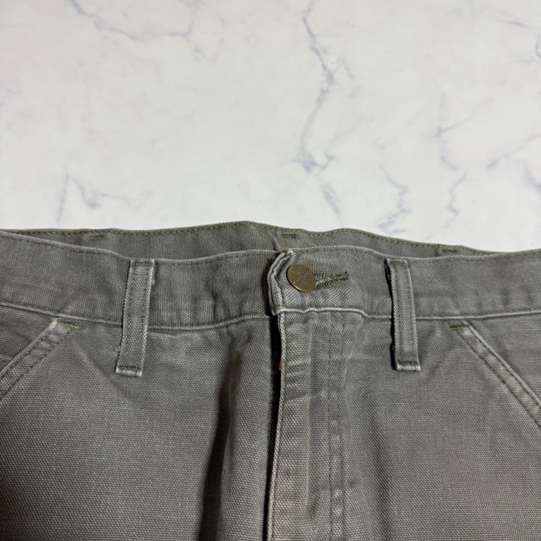 CARHARTT カーハート ペインターパンツ ダック生地 モスグリーン W32